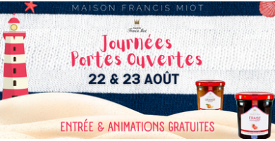 Journées Portes Ouvertes 22 & 23 août 